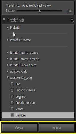 Modifica in batch dei predefiniti di mascheratura