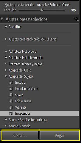 Edición por lotes de Ajustes preestablecidos de máscara