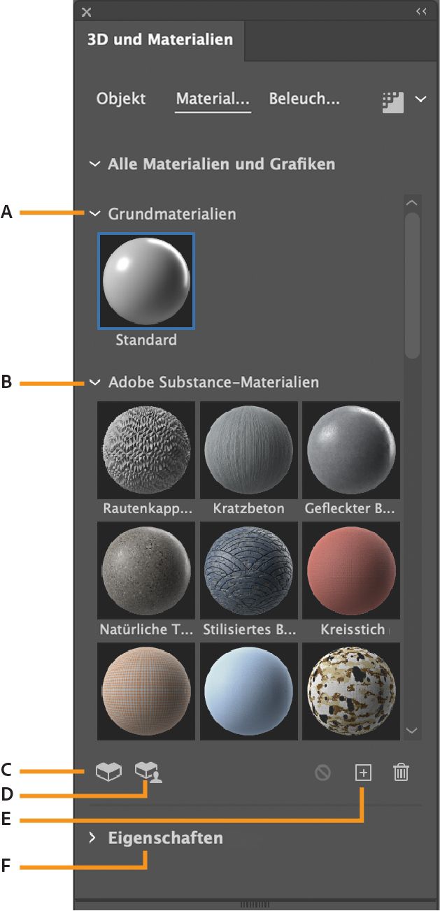 Substance-Materialien