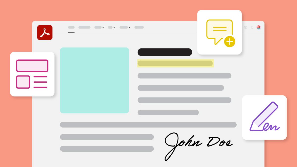 Phần PDF của tab Tạo hiển thị một số công cụ chỉnh sửa, hợp nhất và chuyển đổi PDF