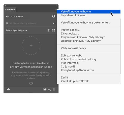 Vytvořit novou knihovnu