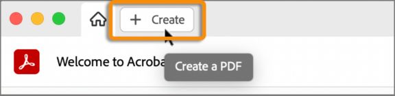 إنشاء مستند PDF