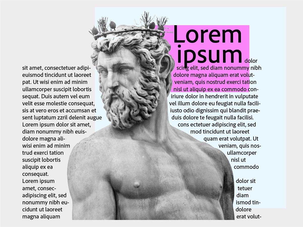 Afbeelding die laat zien hoe u tekst rond een object of vorm laten lopen