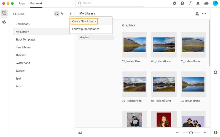 새 라이브러리 만들기