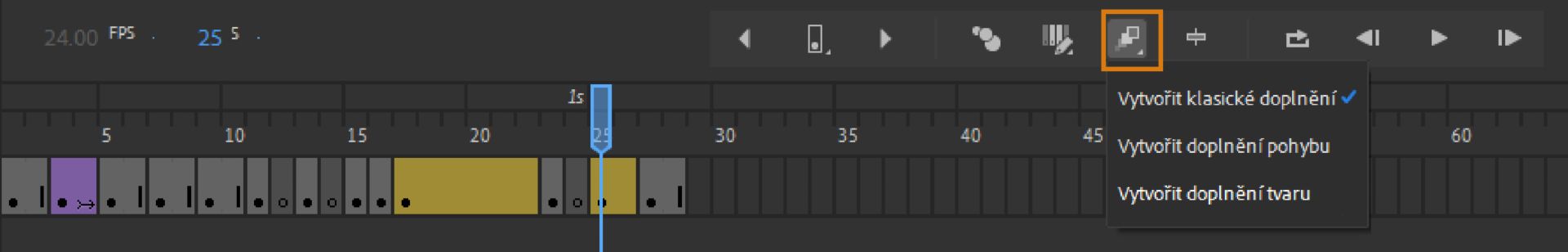 Vytvoření doplnění