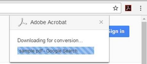 La conversion d’une page Web au format PDF ne fonctionne pas