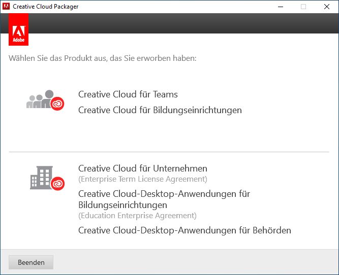 Creative Cloud Packager