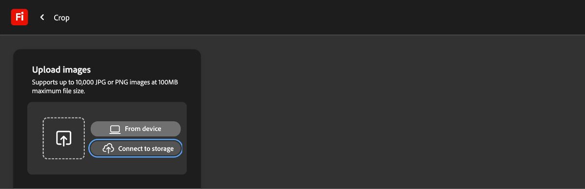 A Képek feltöltése alatt a Dropbox van kijelölve.