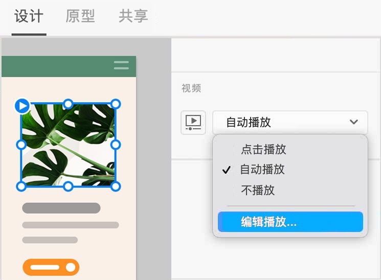选择“编辑播放”以自定义播放