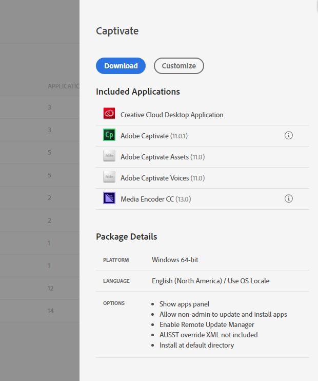 Personnalisation de Captivate