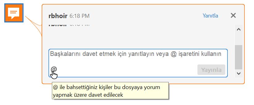 Paylaşılan dosyalar veya Adobe Cloud dosyaları için istem