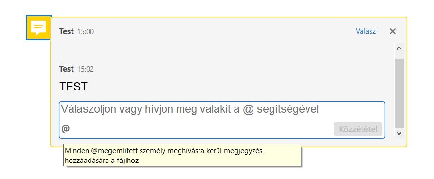 Megosztott vagy Adobe Cloud-fájlokra vonatkozó üzenet
