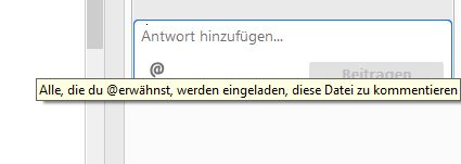 Aufforderung für freigegebene Dateien oder Adobe Cloud-Dateien