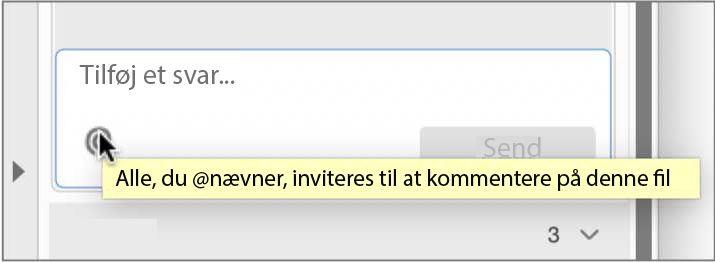 Spørg om delte filer eller Adobe Cloud-filer