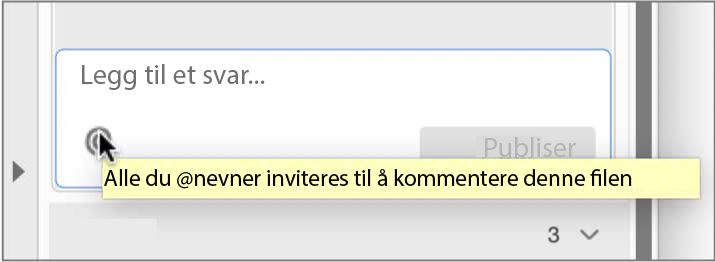 Spør etter delte filer eller Adobe Cloud-filer