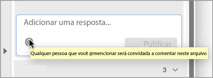 Prompt solicitando arquivos compartilhados ou arquivos na Adobe Cloud