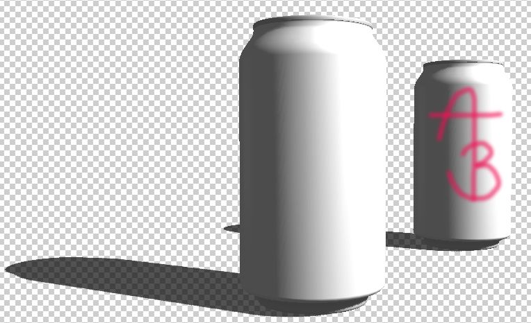 Forekomsten blev adskilt fra det oprindelige i Photoshop