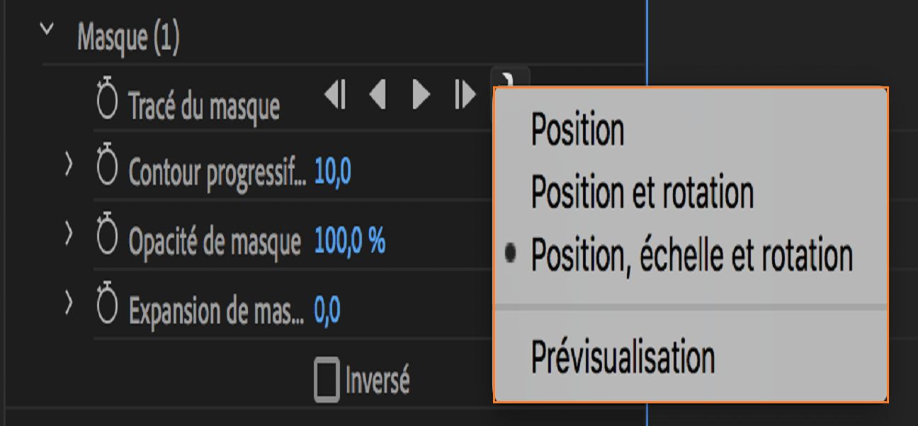 Désactivation de la prévisualisation en direct