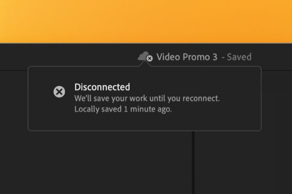 Icono de estado de sincronización con triángulo de advertencia amarillo