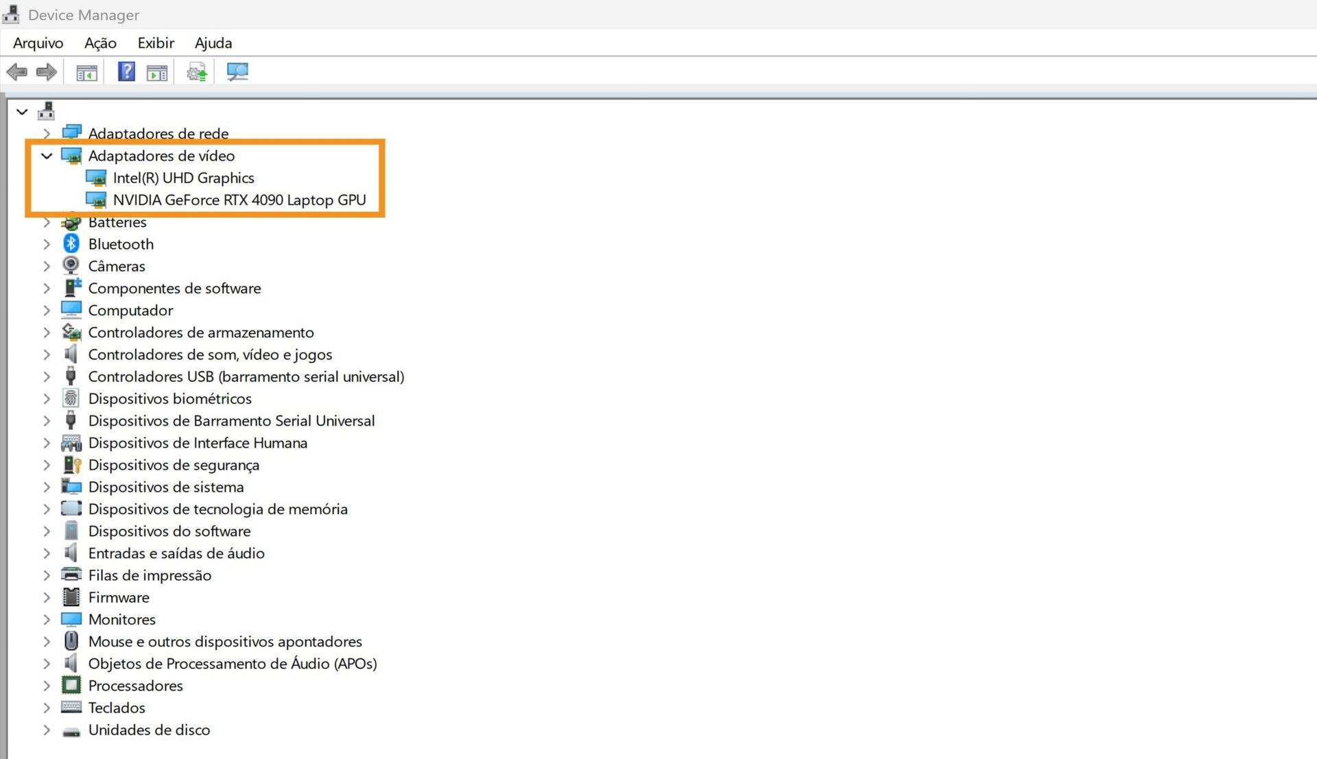 Adaptadores de exibição