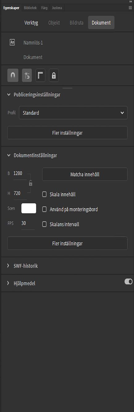 Egenskapsinspektör för dokument