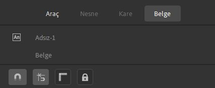 Hızlı eylem bölümü