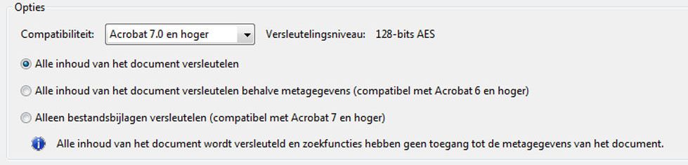 Opties voor PDF-compatibiliteit