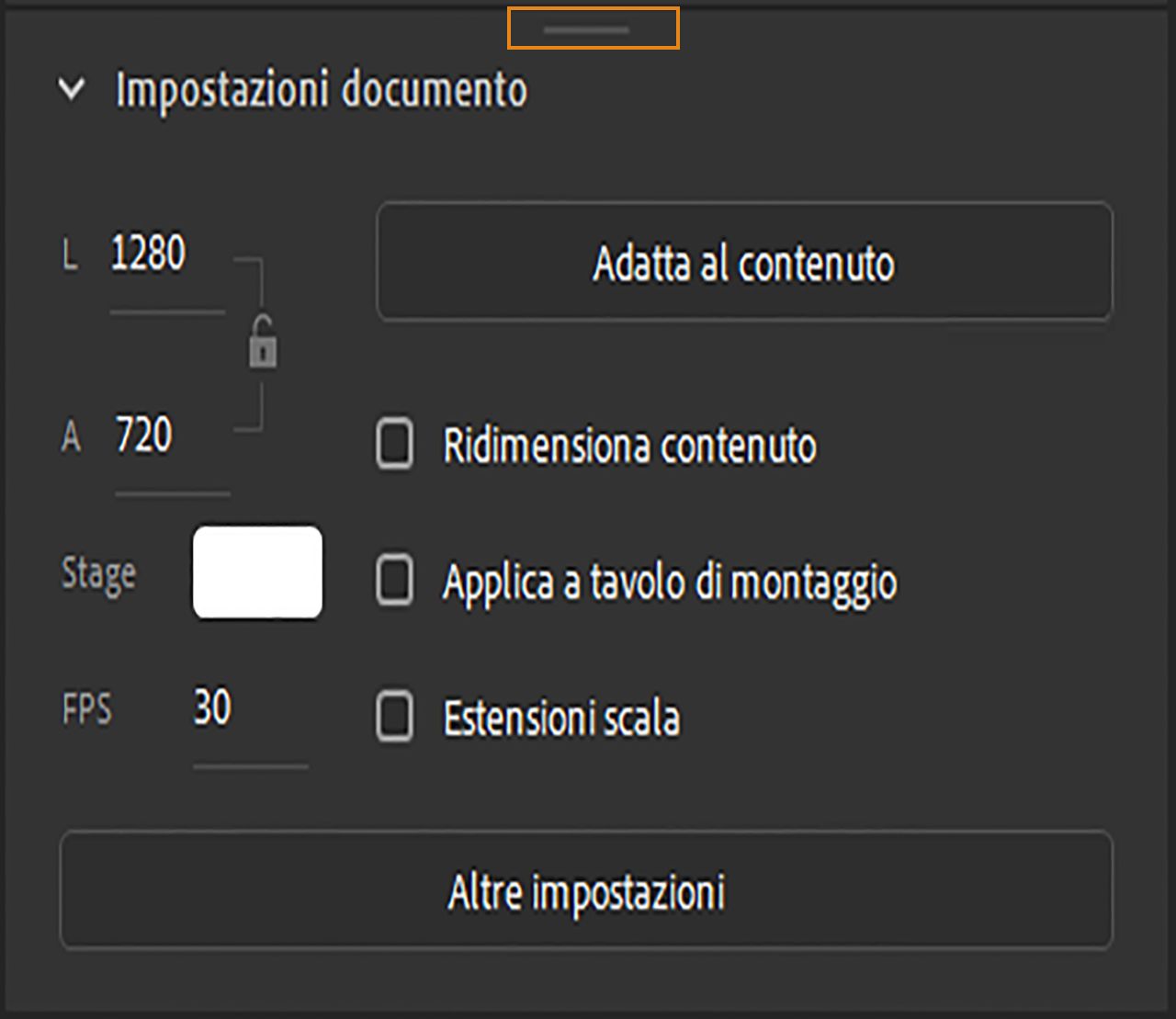 Punto di trascinamento
