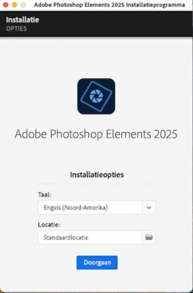 Installatieprogramma voor Photoshop Elements 2024