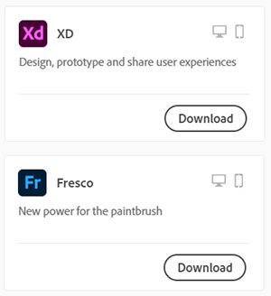 Изтегляне на приложение на Creative Cloud