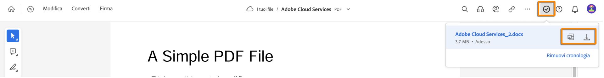 File convertito
