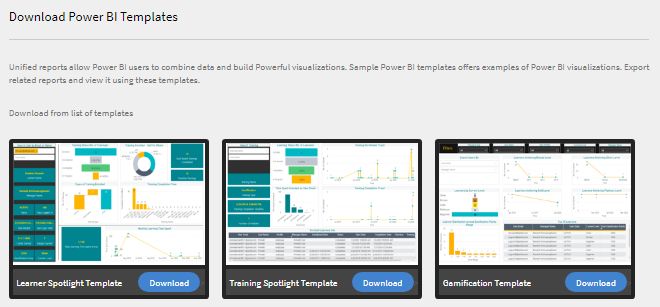 下载 Power BI 模板