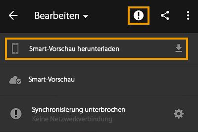 Herunterladen einer intelligenten Vorschau