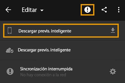 Descargar una previsualización inteligente