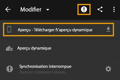 Télécharger un aperçu intelligent