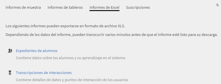 Descargar transcripciones de interacciones