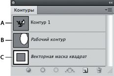 Photoshop: панель «Контуры»