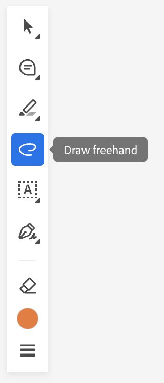 Draw freehand