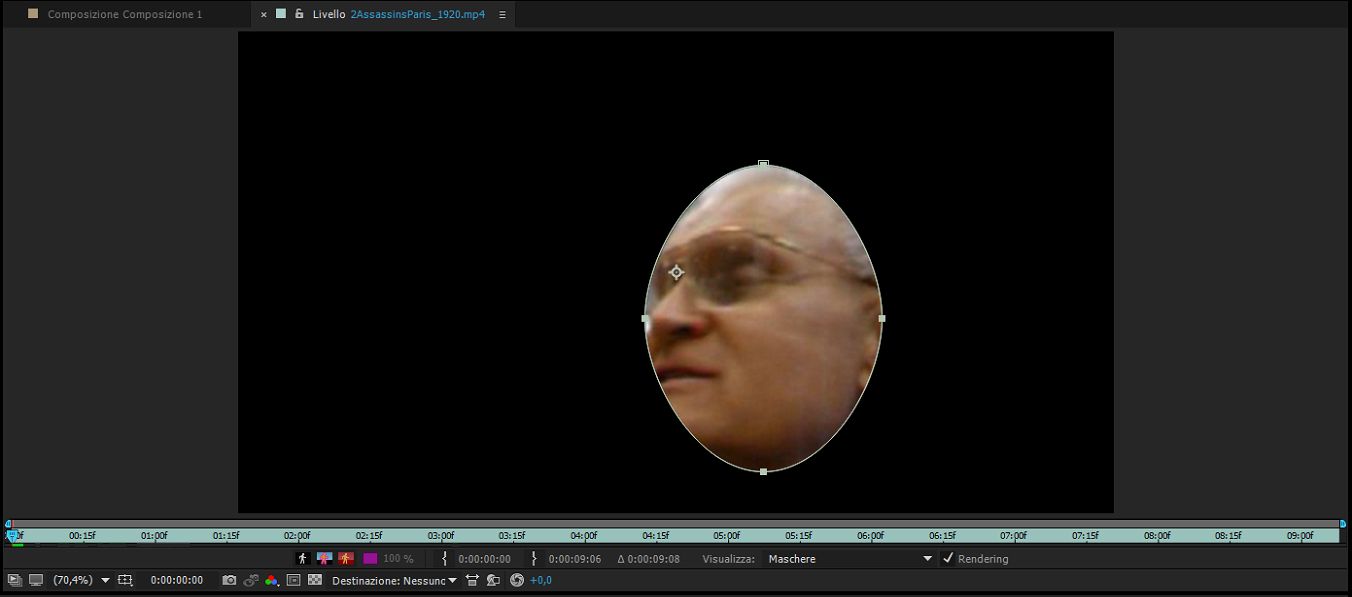 Disegnare una maschera