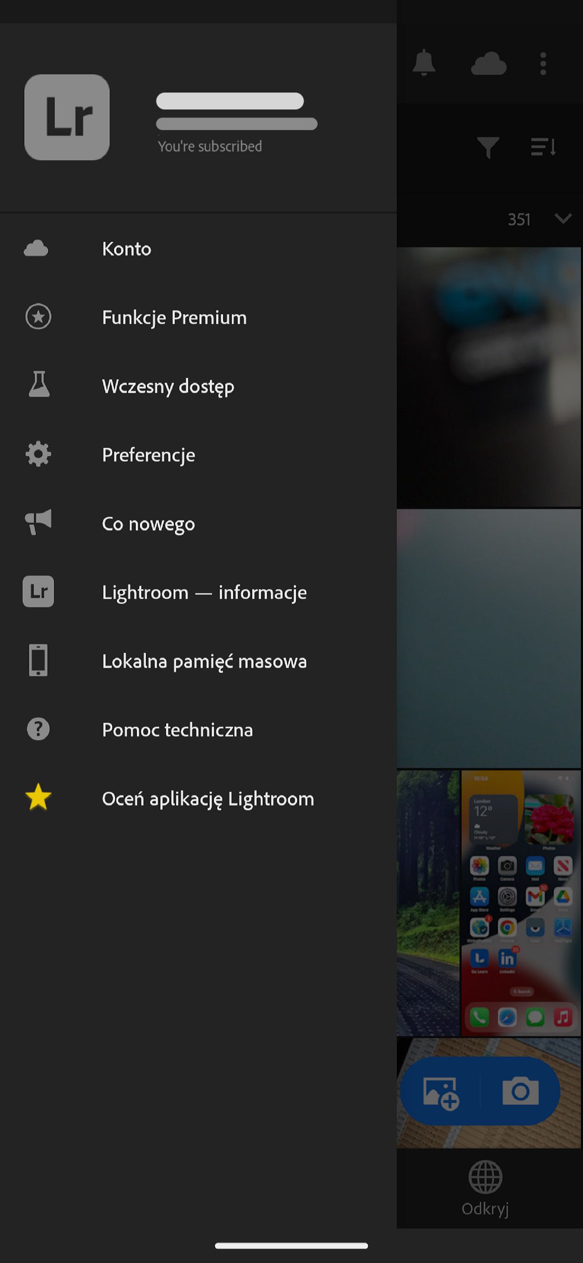 Preferencje aplikacji