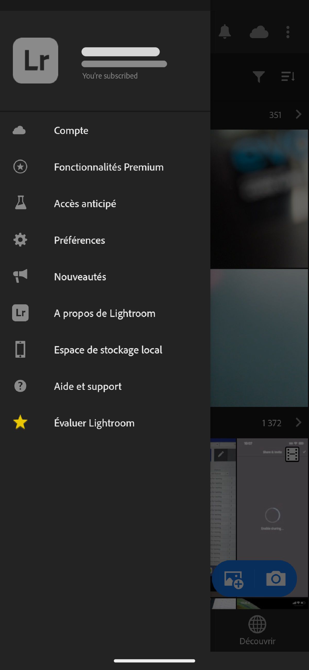 Préférences de l’application