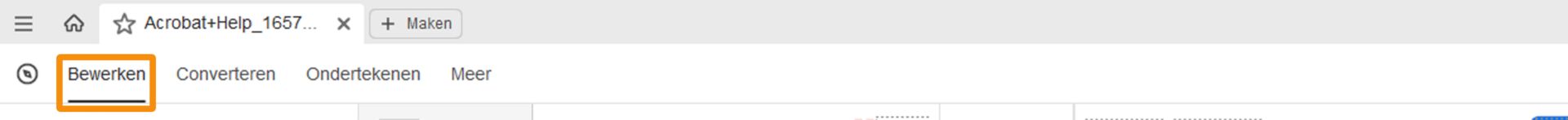 Gereedschap Bewerken