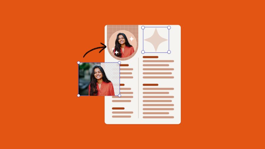 A PDF being edited in the Adobe Express Editor