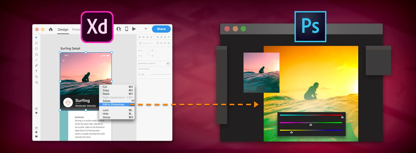 Редактирование в Photoshop