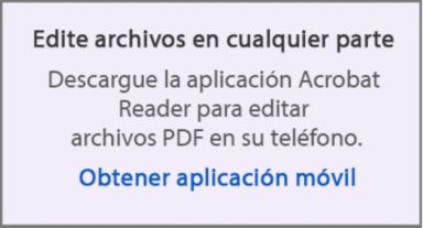 Edición en cualquier lugar con la aplicación móvil