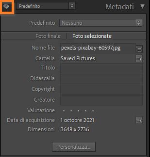 Metadati di sola modifica 