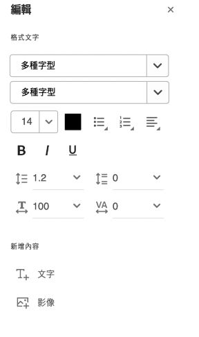 格式化選項