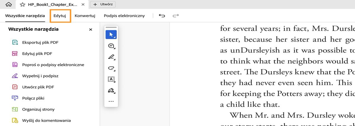 Narzędzie edycji