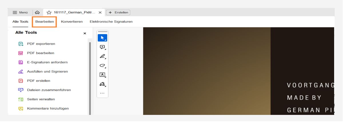 Bearbeitungswerkzeug