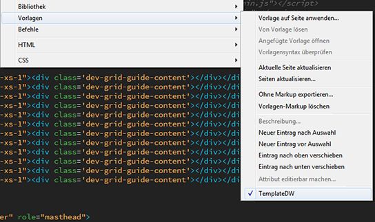 Bearbeitbare Bereiche suchen